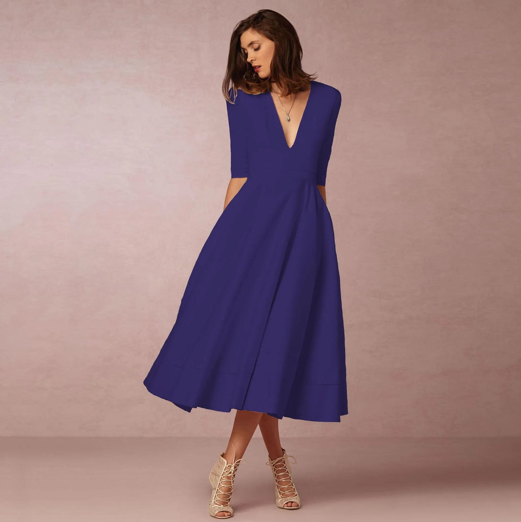 Valenzora | Elegantes langes Damenkleid
