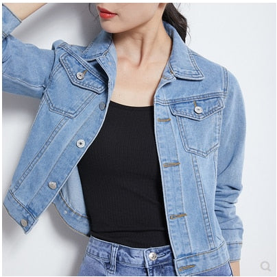 Kurze Jeansjacke für elegante Outfits