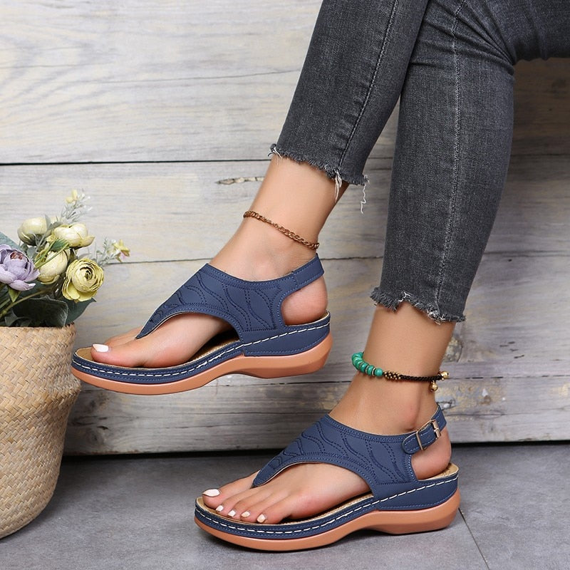 Valenzora | Damen-Sandalen mit ergonomischem Fußbett