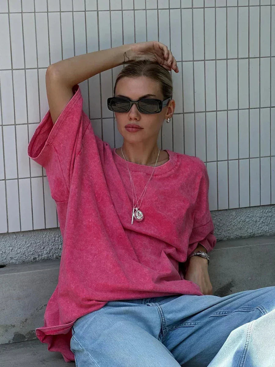 Valenzora | pink T-shirt