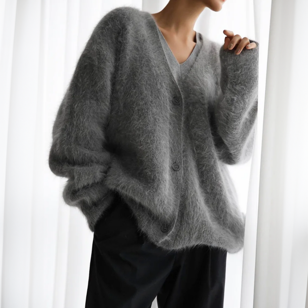 Valenzora | Kaschmir-Cardigan-Weste für Damen