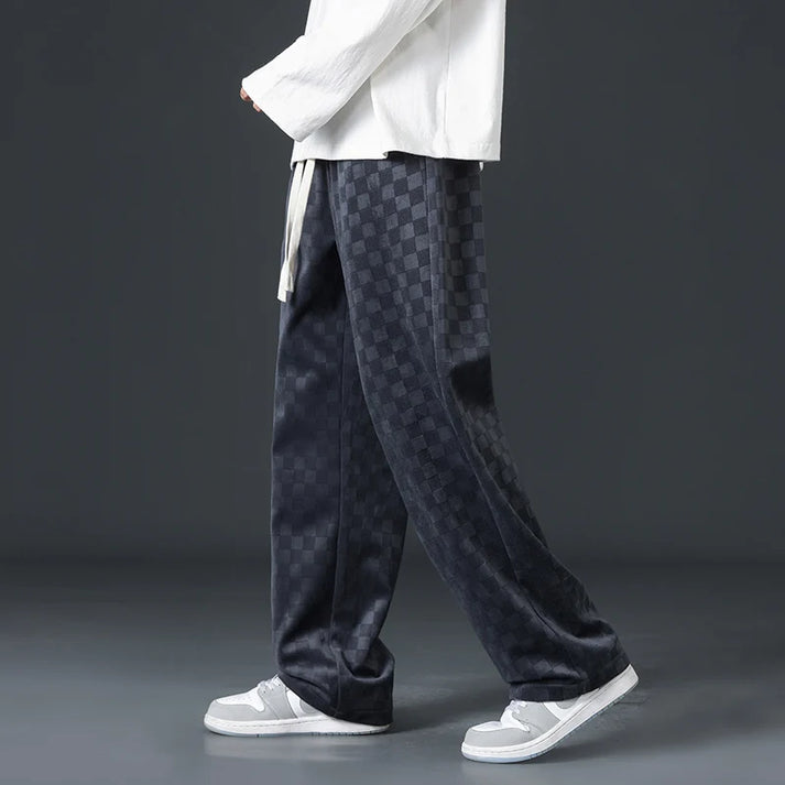 Valenzora | Stylische Jogginghose mit Karomuster