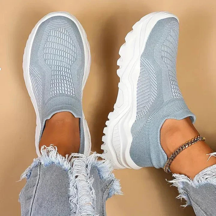 Valenzora | Damen Slipper-Sneaker, atmungsaktiv & orthopädisch