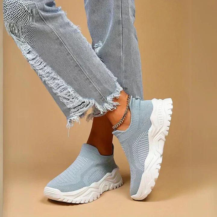 Valenzora | Damen Slipper-Sneaker, atmungsaktiv & orthopädisch