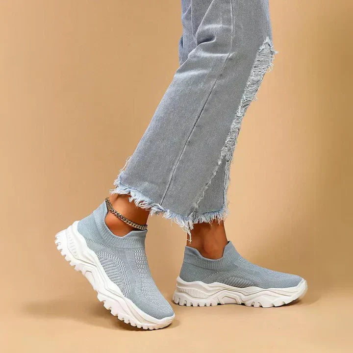 Valenzora | Damen Slipper-Sneaker, atmungsaktiv & orthopädisch