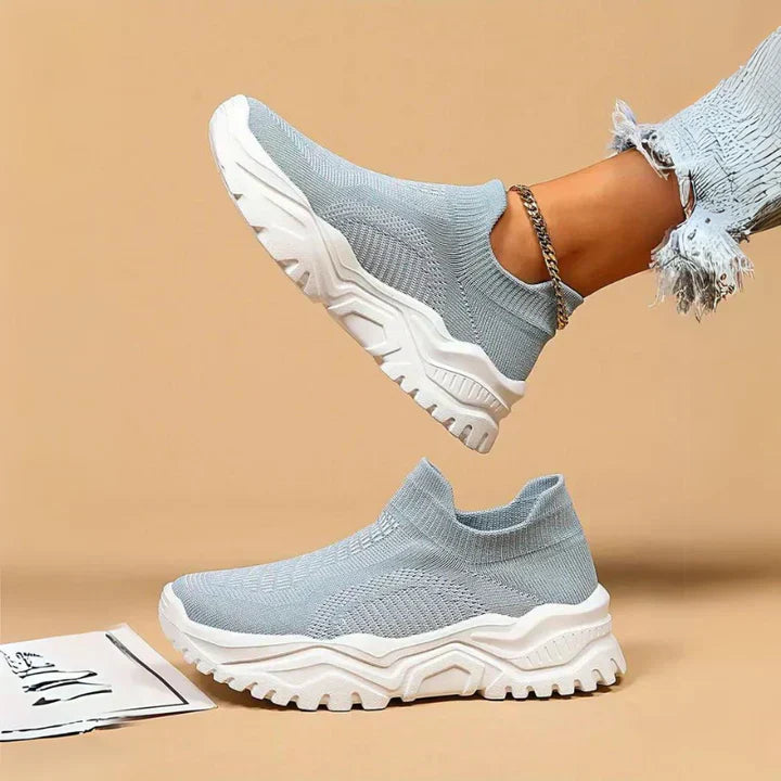 Valenzora | Damen Slipper-Sneaker, atmungsaktiv & orthopädisch