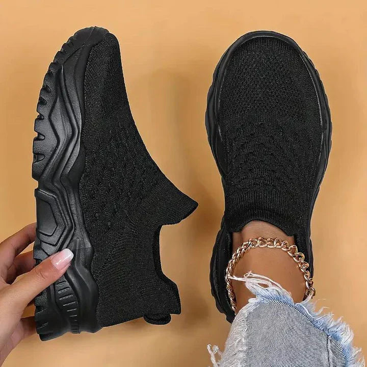Valenzora | Damen Slipper-Sneaker, atmungsaktiv & orthopädisch