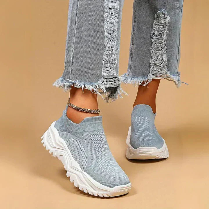Valenzora | Damen Slipper-Sneaker, atmungsaktiv & orthopädisch