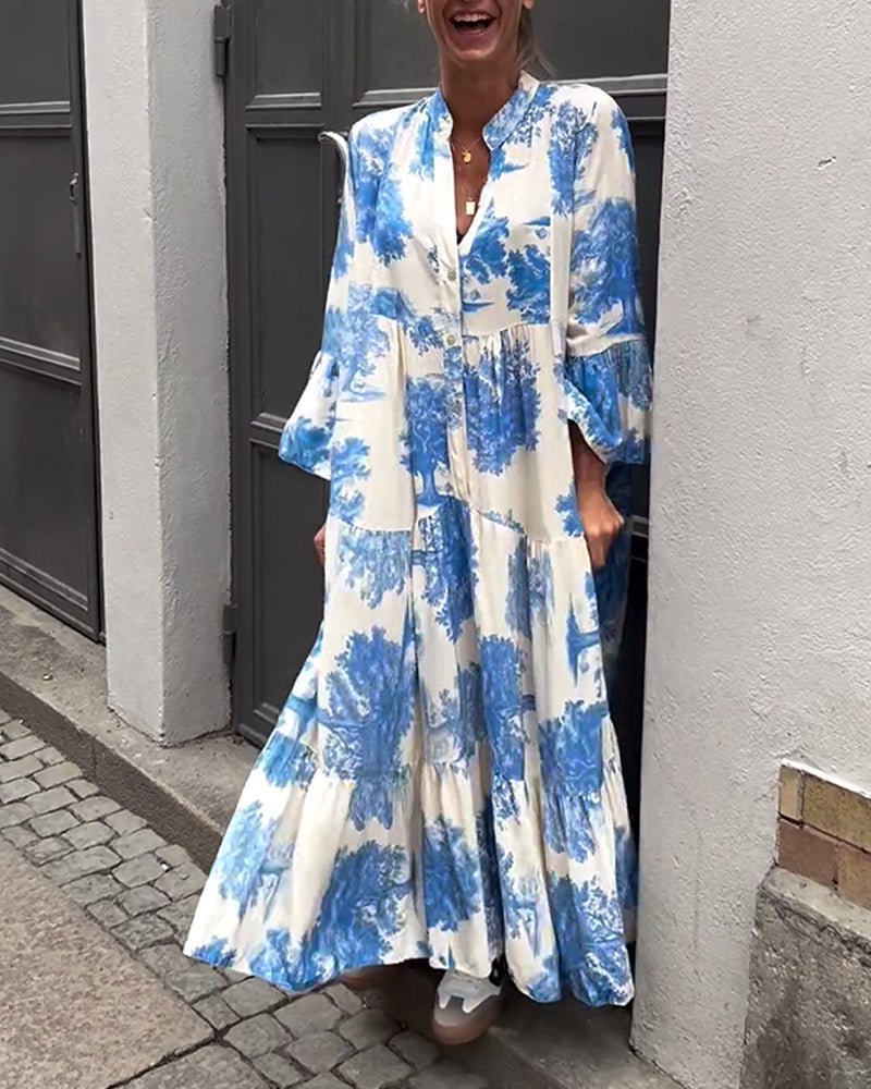 Valenzora | Long elegant flowing dress