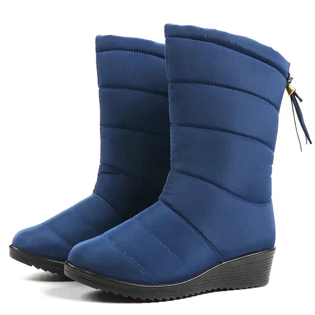 Waterproof mid-calf boots