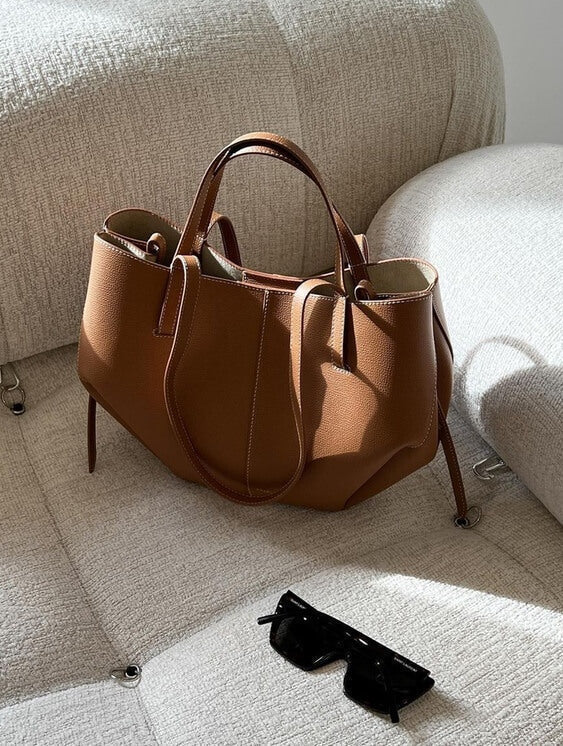 Valenzora | Luxuriöser Leder-Shopper