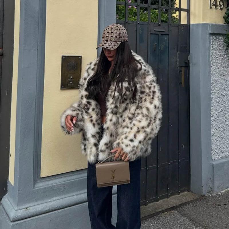 Valenzora | Flauschige Pelzjacke für den Winter