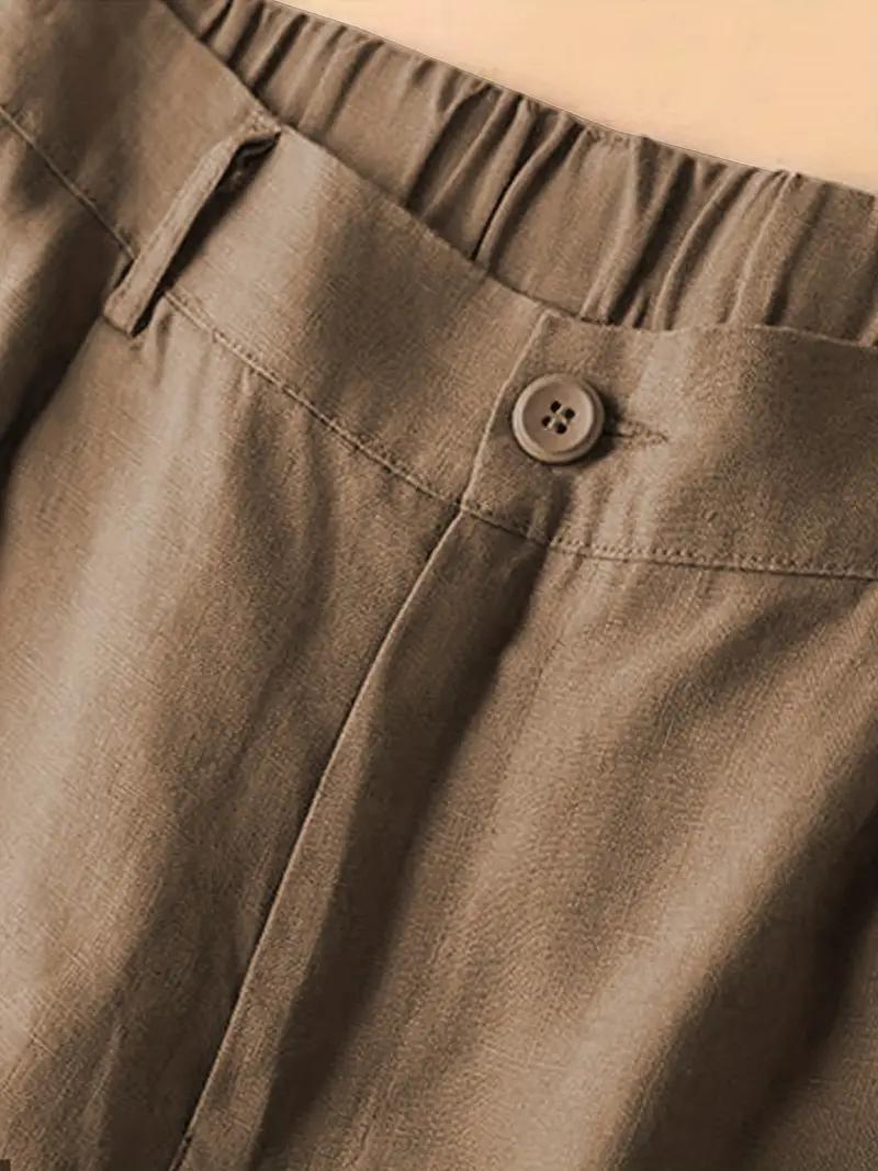 Valenzora | Summer shorts, elastic waist, loose fit, high-waisted shorts, women's clothing