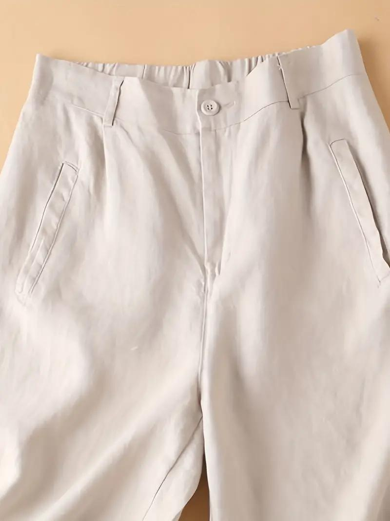 Valenzora | Summer shorts, elastic waist, loose fit, high-waisted shorts, women's clothing