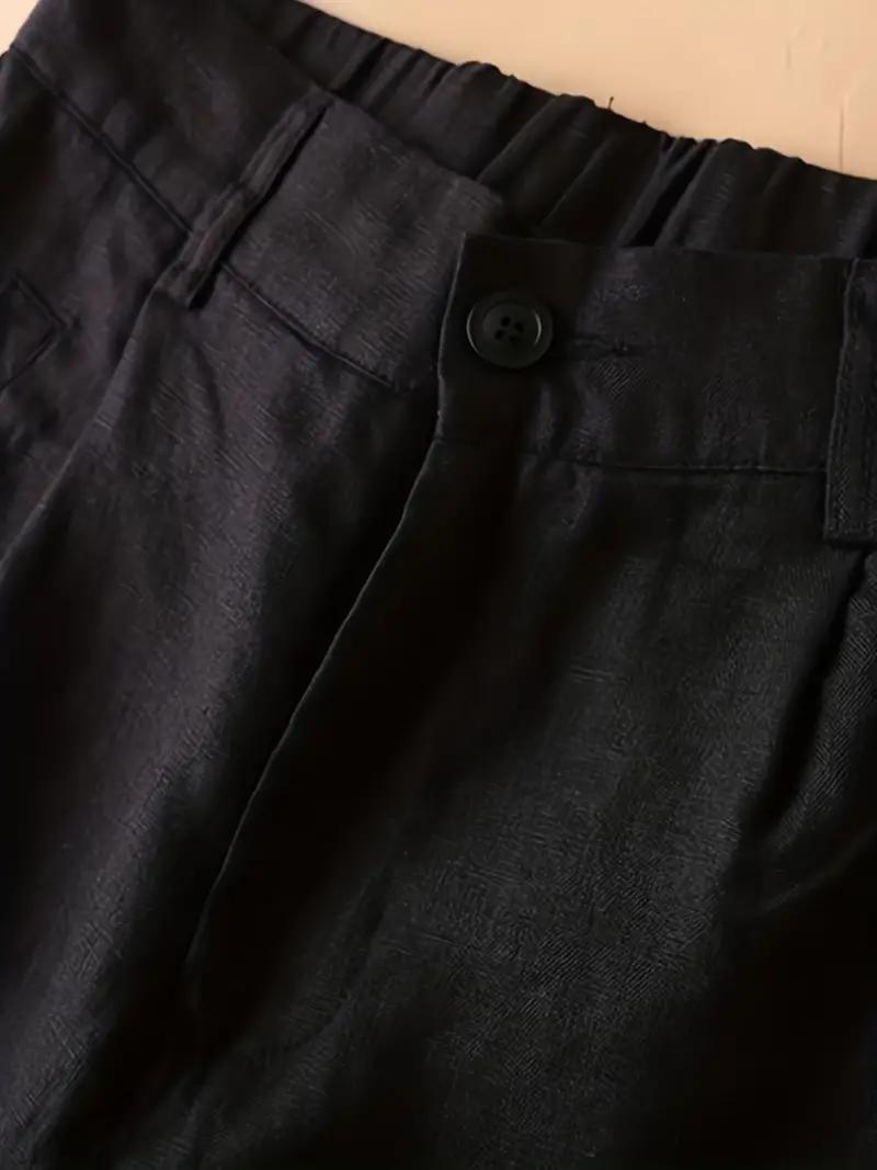 Valenzora | Summer shorts, elastic waist, loose fit, high-waisted shorts, women's clothing