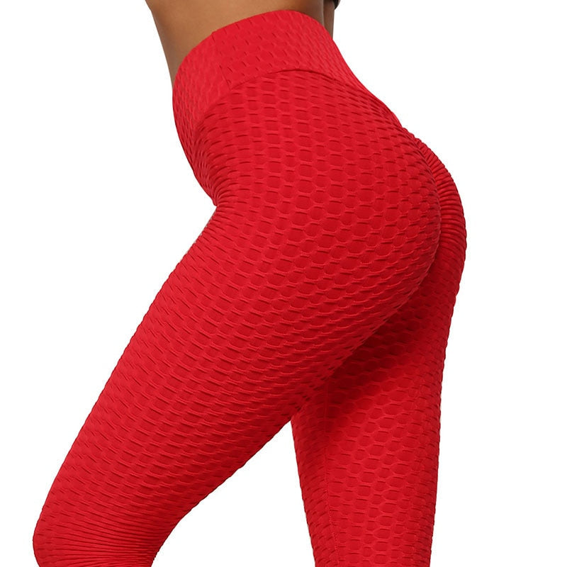 Valenzora | High-Waisted Leggings mit Wabenstruktur
