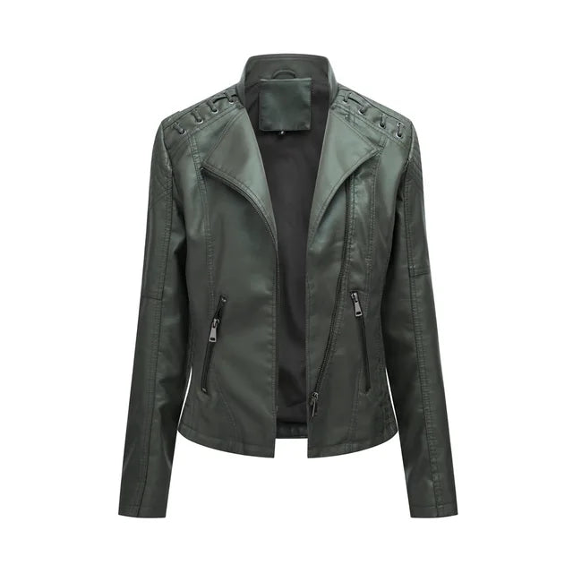 Valenzora - Smooth leather jacket