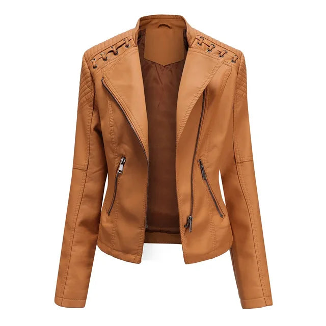 Valenzora - Smooth leather jacket
