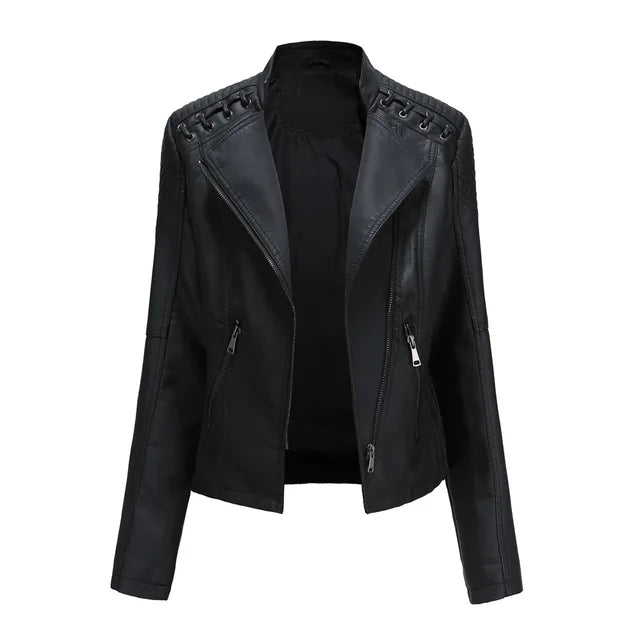 Valenzora - Smooth leather jacket