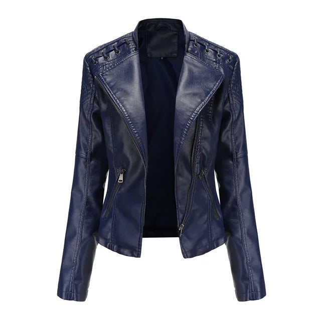 Valenzora - Smooth leather jacket