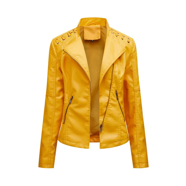 Valenzora - Smooth leather jacket