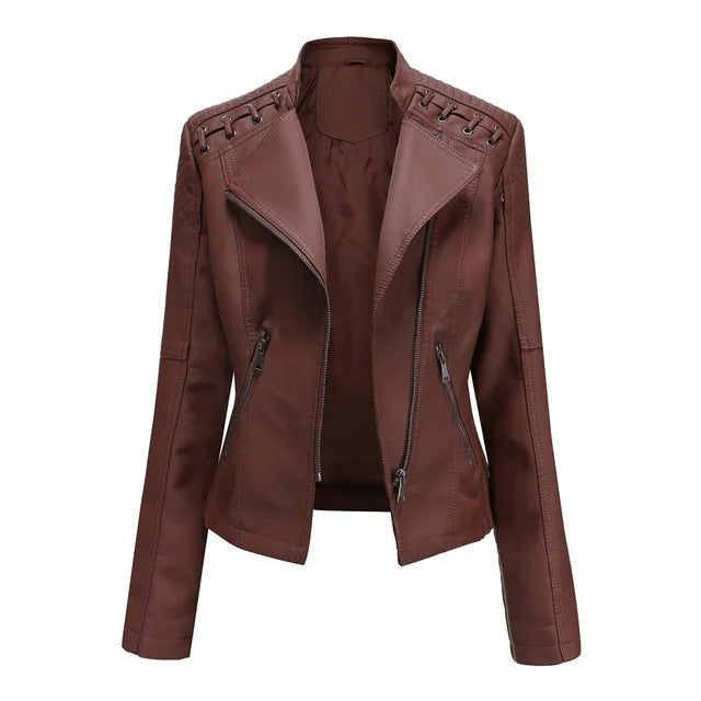 Valenzora - Smooth leather jacket