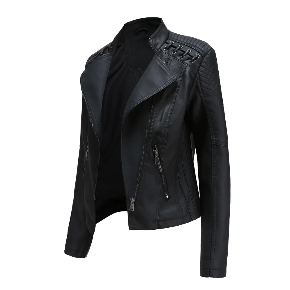 Valenzora - Smooth leather jacket