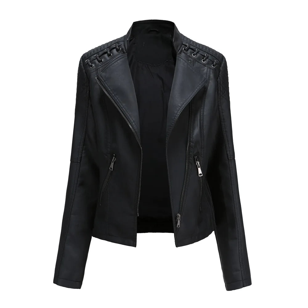 Valenzora - Smooth leather jacket