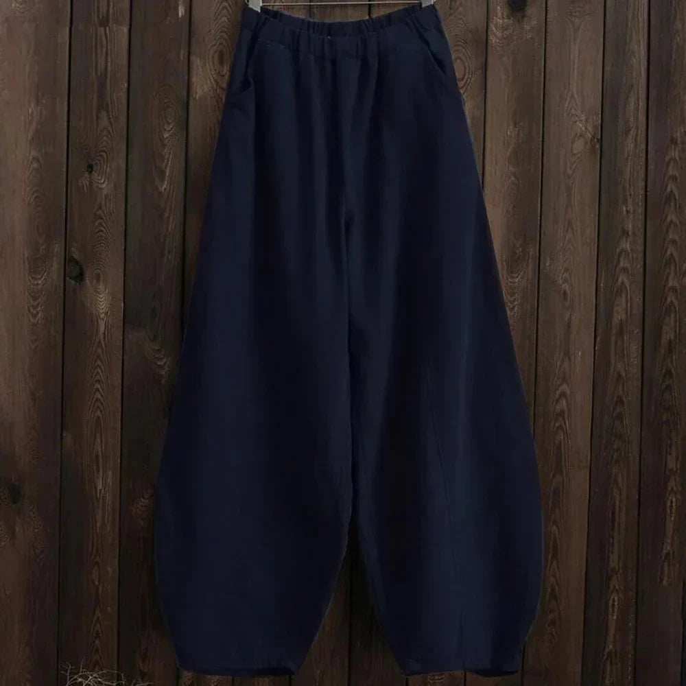 Lavelle™ - Cotton-Linen Trousers