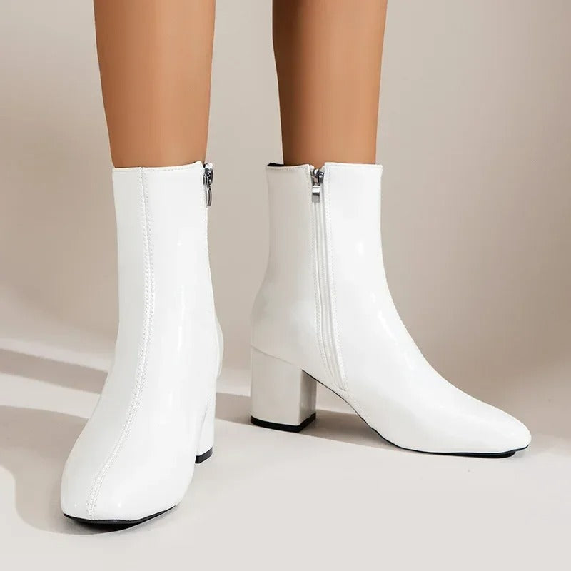 Valenzora | Salomé Stylish Ankle Boots with Block Heel