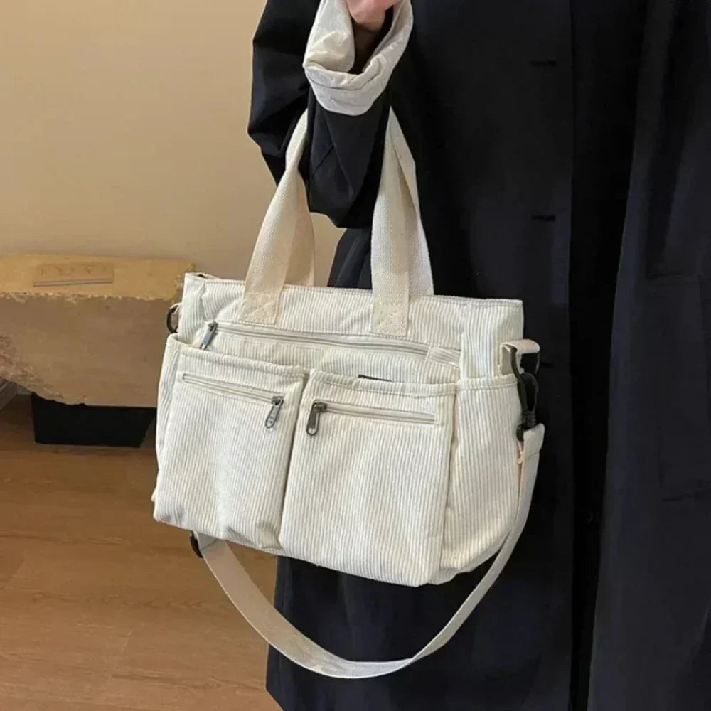 Valenzora | Corduroy Tote Bag