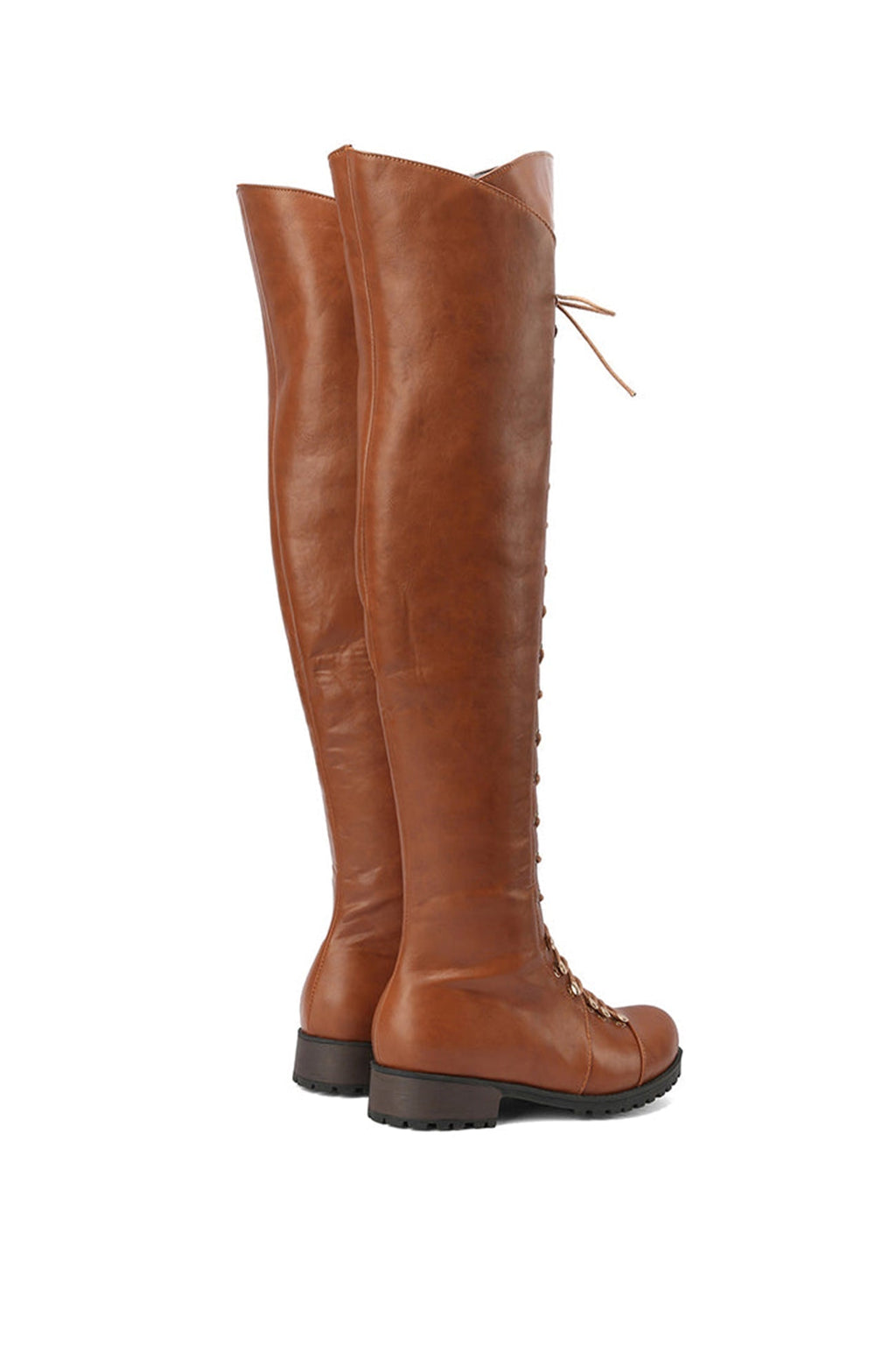 Valenzora | Over-the-knee boots with laces