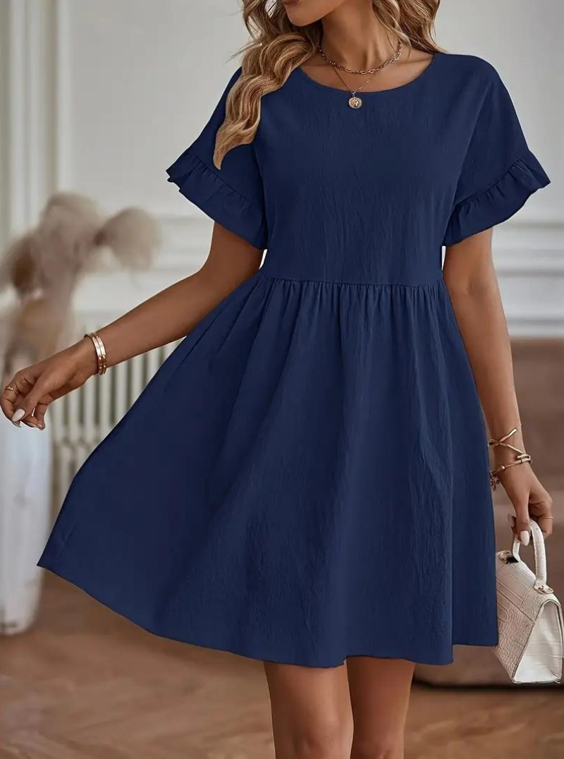 Valenzora | Casual Shirt Mini Dress