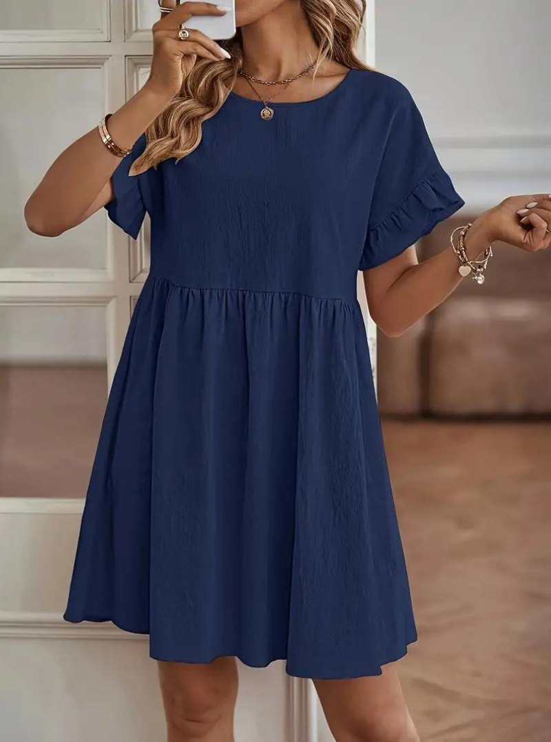 Valenzora | Casual Shirt Mini Dress