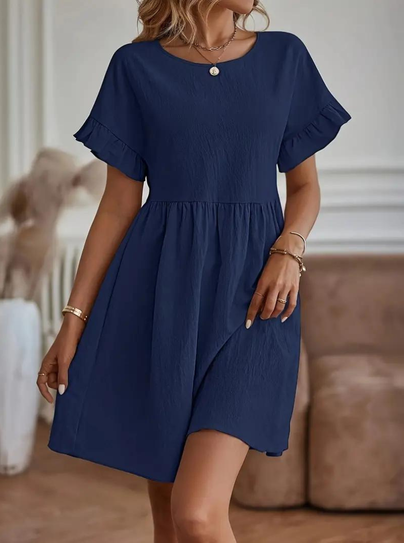 Valenzora | Casual Shirt Mini Dress
