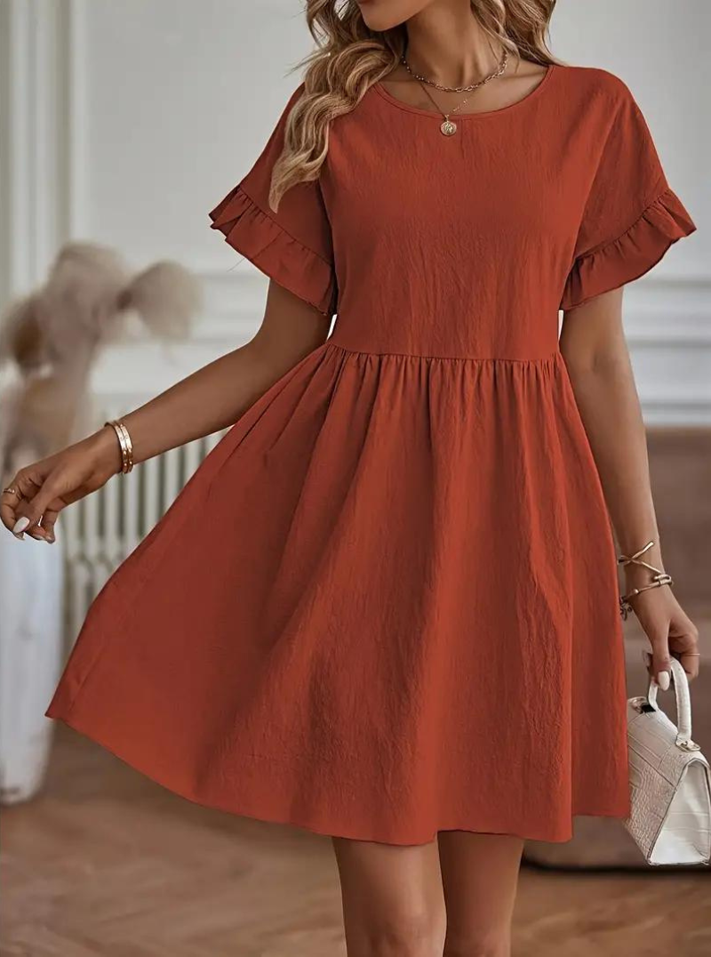 Valenzora | Casual Shirt Mini Dress