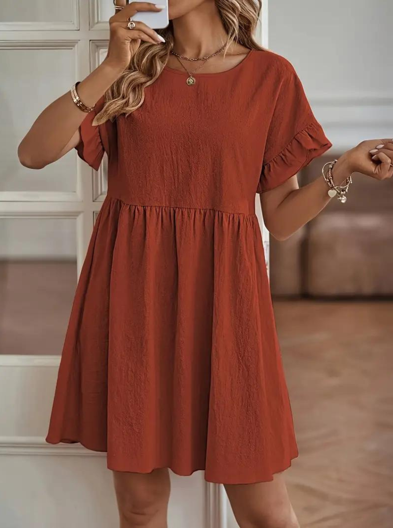 Valenzora | Casual Shirt Mini Dress