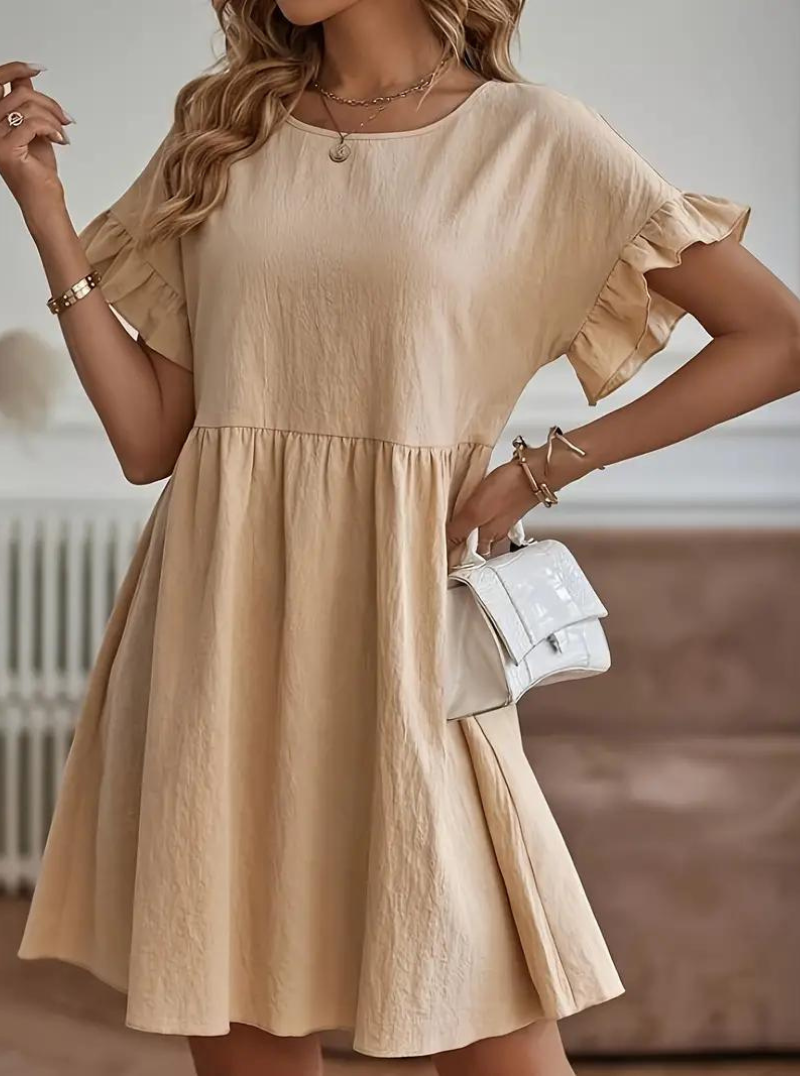 Valenzora | Casual Shirt Mini Dress