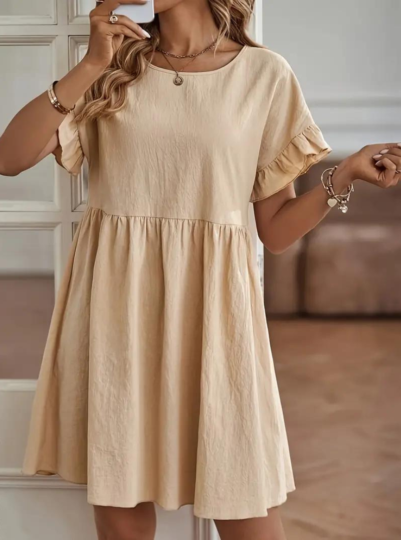 Valenzora | Casual Shirt Mini Dress