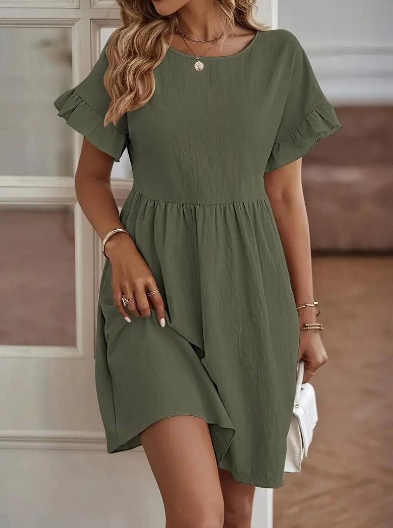 Valenzora | Casual Shirt Mini Dress