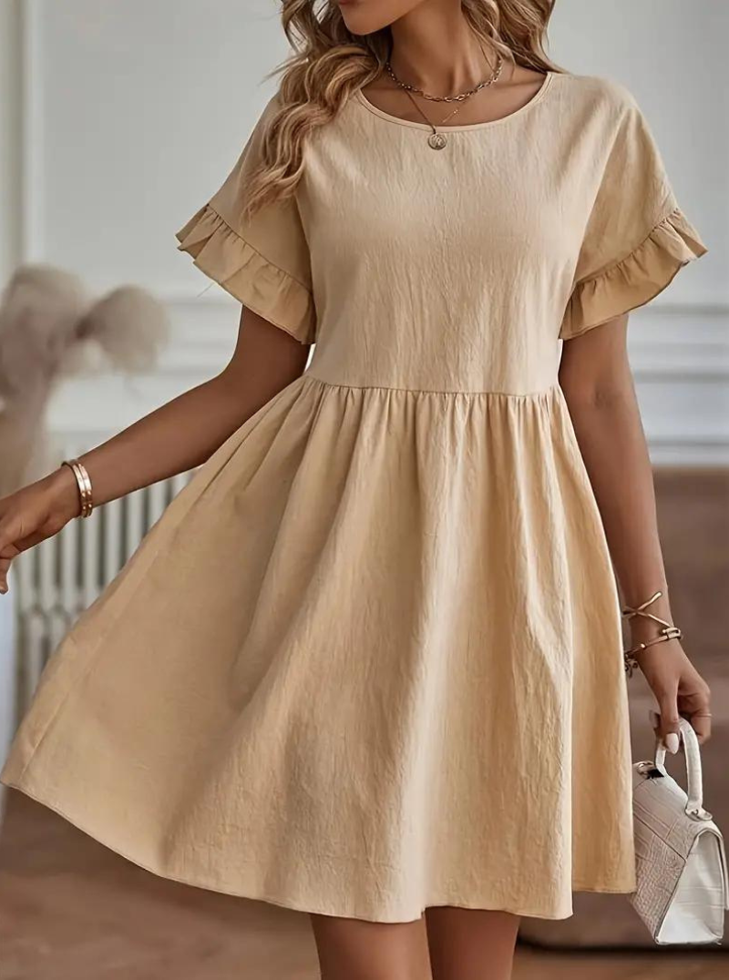 Valenzora | Casual Shirt Mini Dress