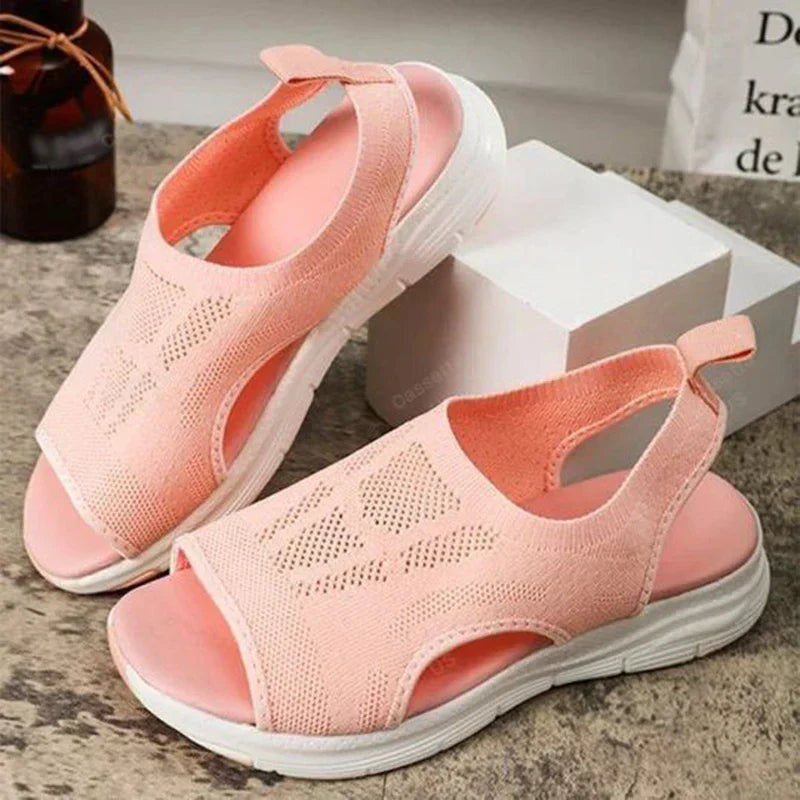 Valenzora - Summer sports sandals with orthopedic sole and washable slingback
