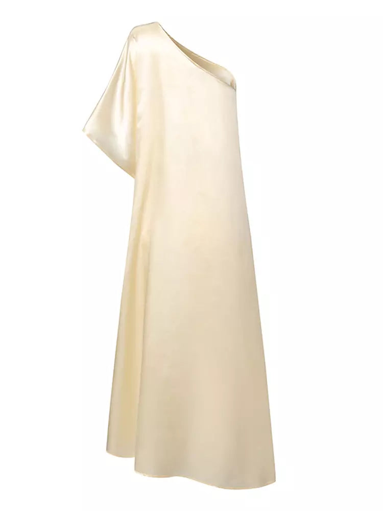 Valenzora | Damen Sommer Bluse Sexy One Shoulder Partykleider