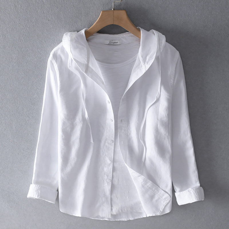 Valenzora | Women's Long Sleeve Linen Shirt