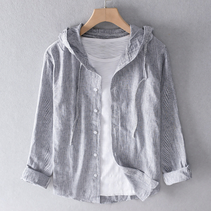 Valenzora | Women's Long Sleeve Linen Shirt