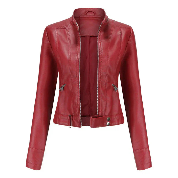 Valenzora | Elegante Lederjacke