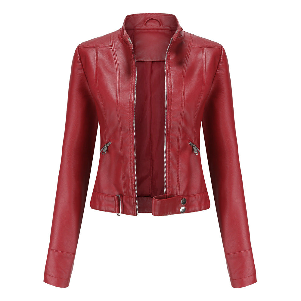 Valenzora - Elegant leather jacket