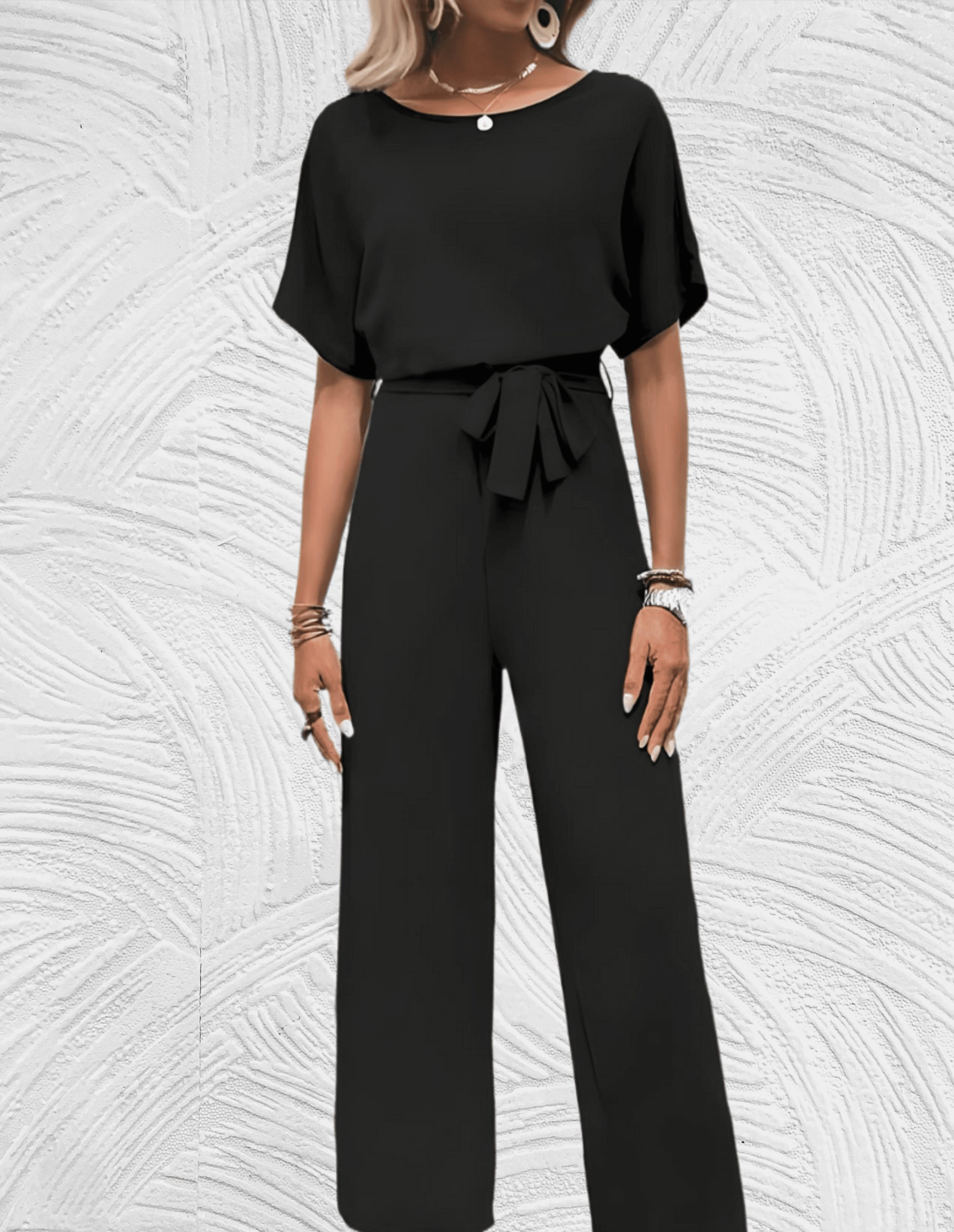 Valenzora | Beautifully cut jumpsuit with wide sleeves