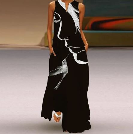 Valenzora | Ärmelloses Kleid