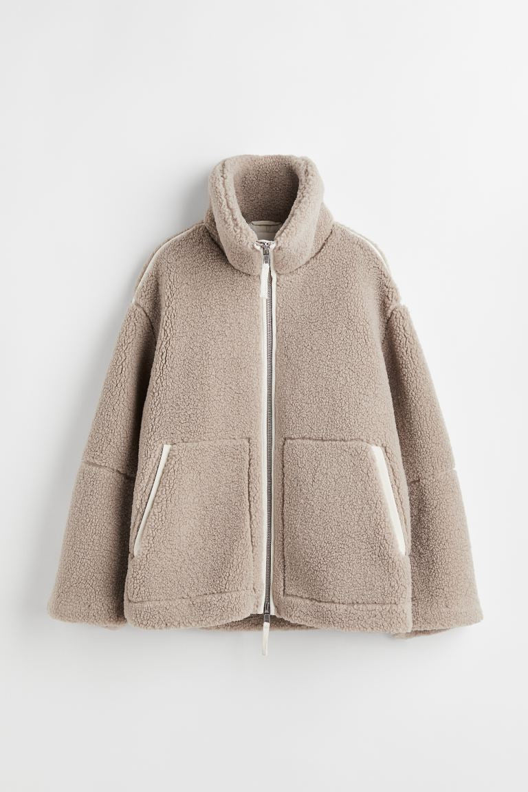 Valenzora | Cozy Oversized Fleece Jacket with Relaxed Fit and Soft, Warm Fabric for Women